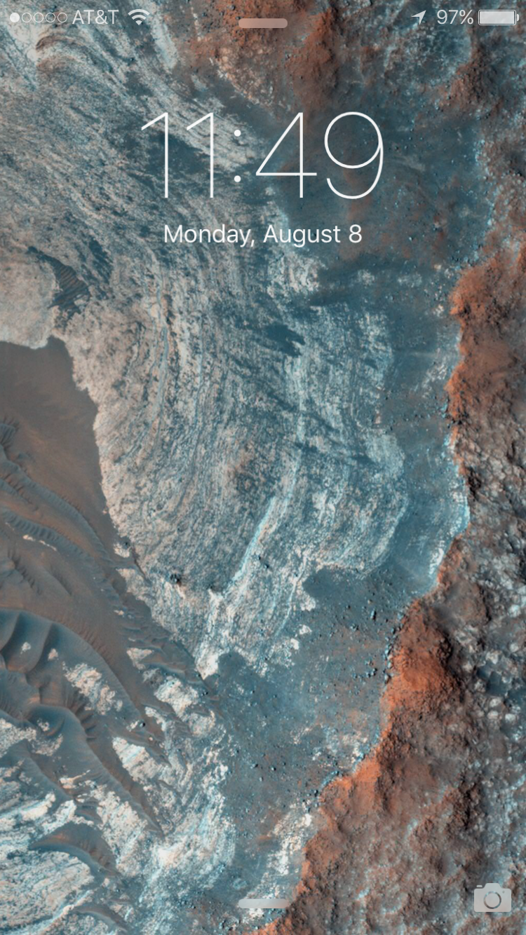 Phone usage visualization